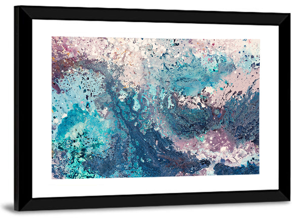 Flowing Seascape Oil Painting Wall Art