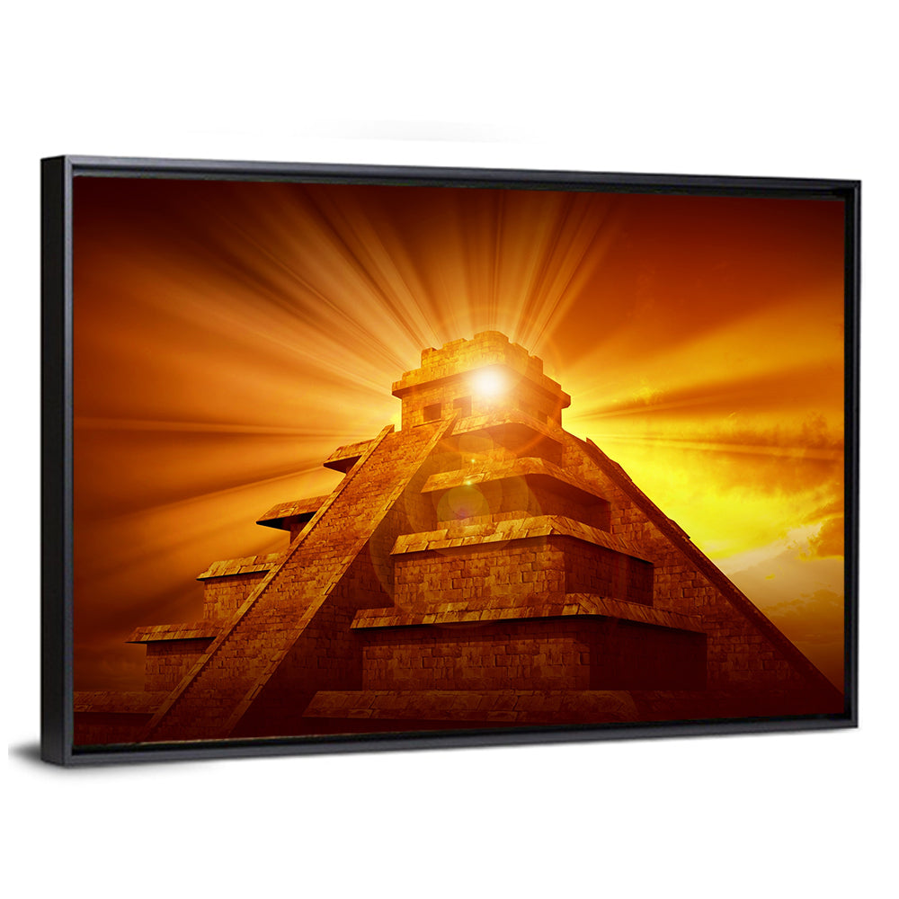 El Castillo Pyramid Chichen Itza Wall Art