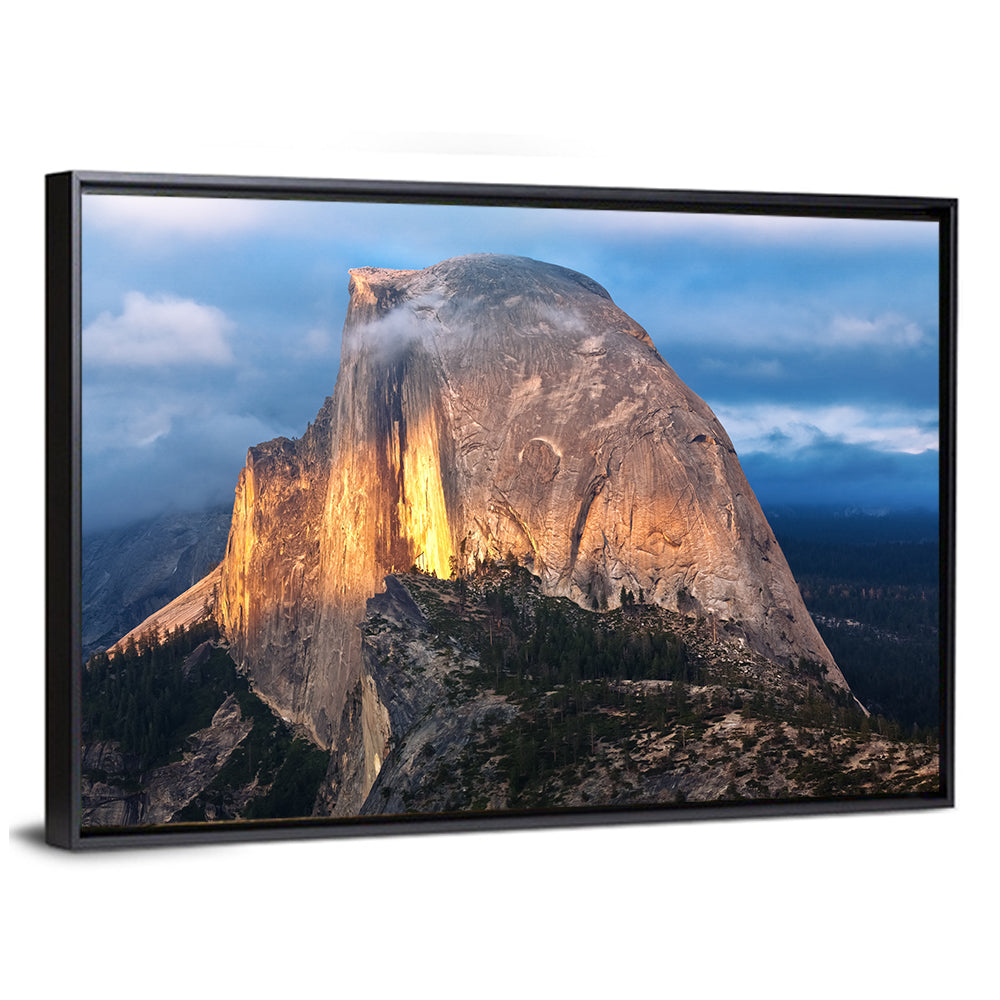 Half Dome at Golden Hour Wall Art