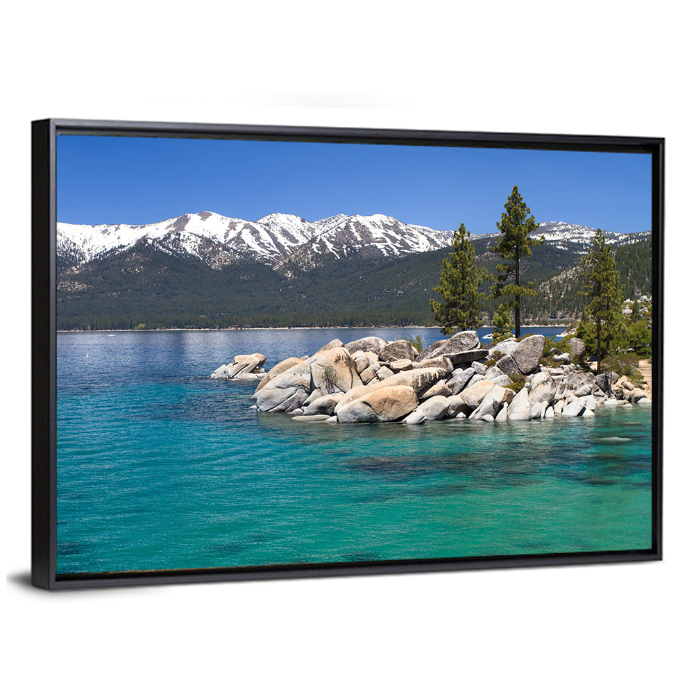 Sand Harbor Boulders Lake Tahoe Wall Art