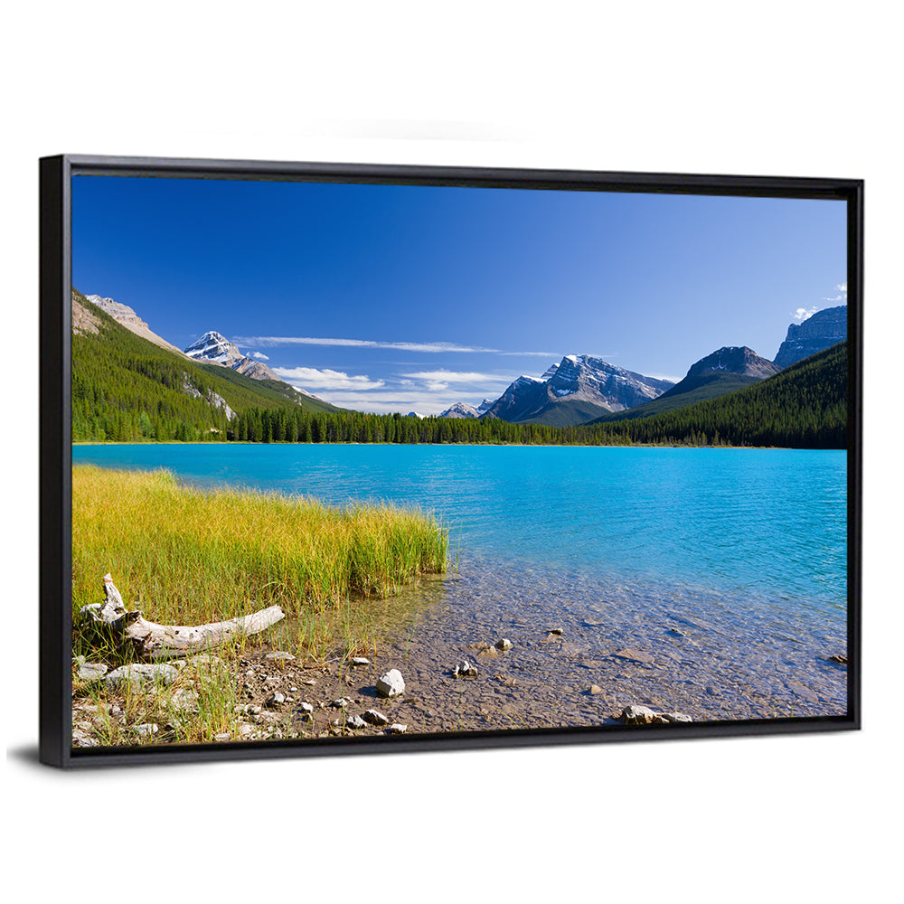 Jasper Lake with Driftwood Wall Art