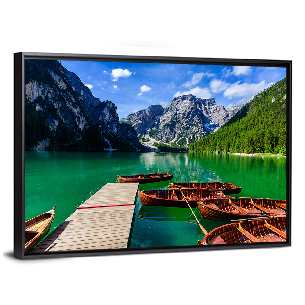 Lago Di Braies, Dolomites Wall Art