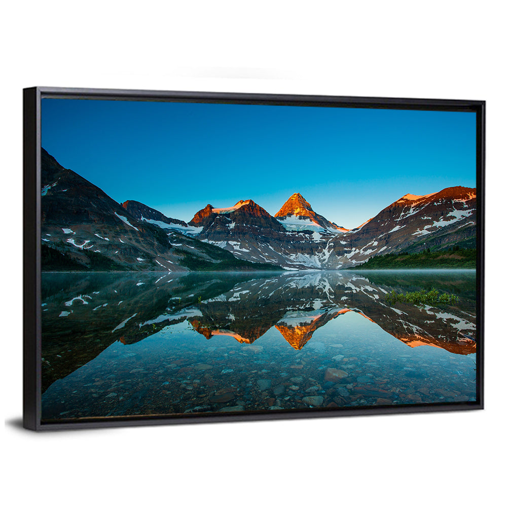 Reflection of Mount Assiniboine Wall Art