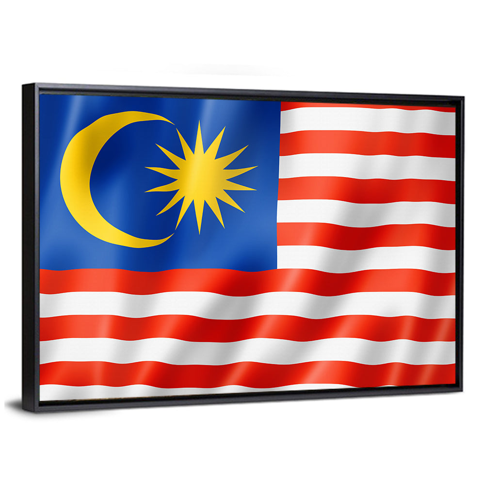 Flag Of Malaysia Wall Art