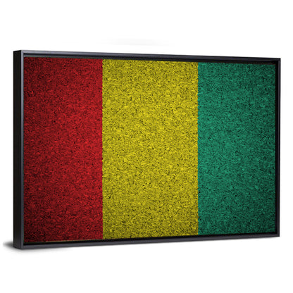 The Guinean Flag Wall Art