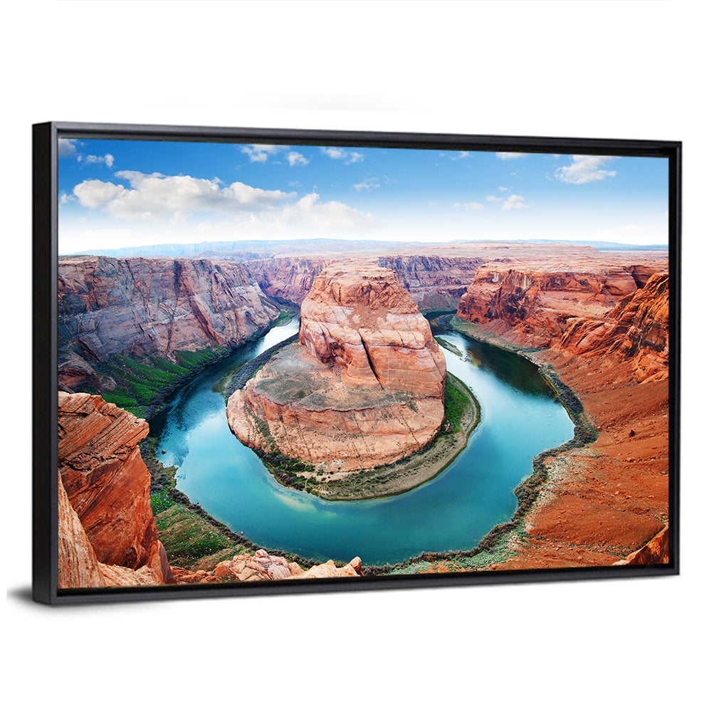 Horseshoe Bend Aerial, Page Arizona Wall Art