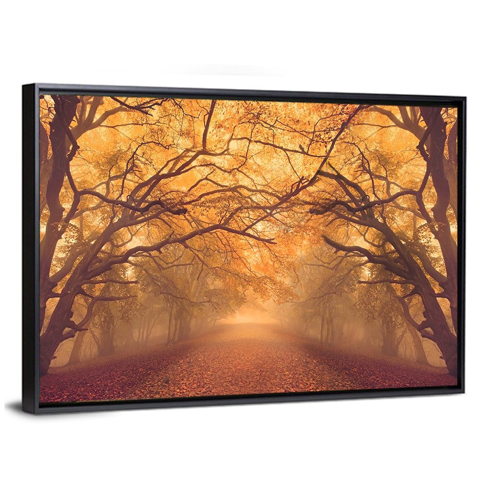 Autumn Wooden Forest Wall Art