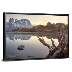 Pehoe Lake & Cuernos Peaks Wall Art