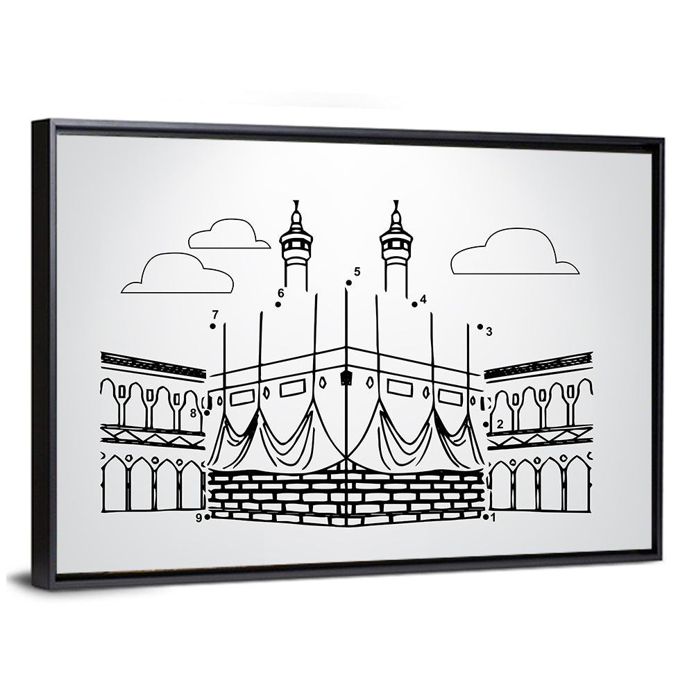 Khana e Kaaba Artwork Wall Art