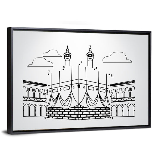 Khana e Kaaba Artwork Wall Art