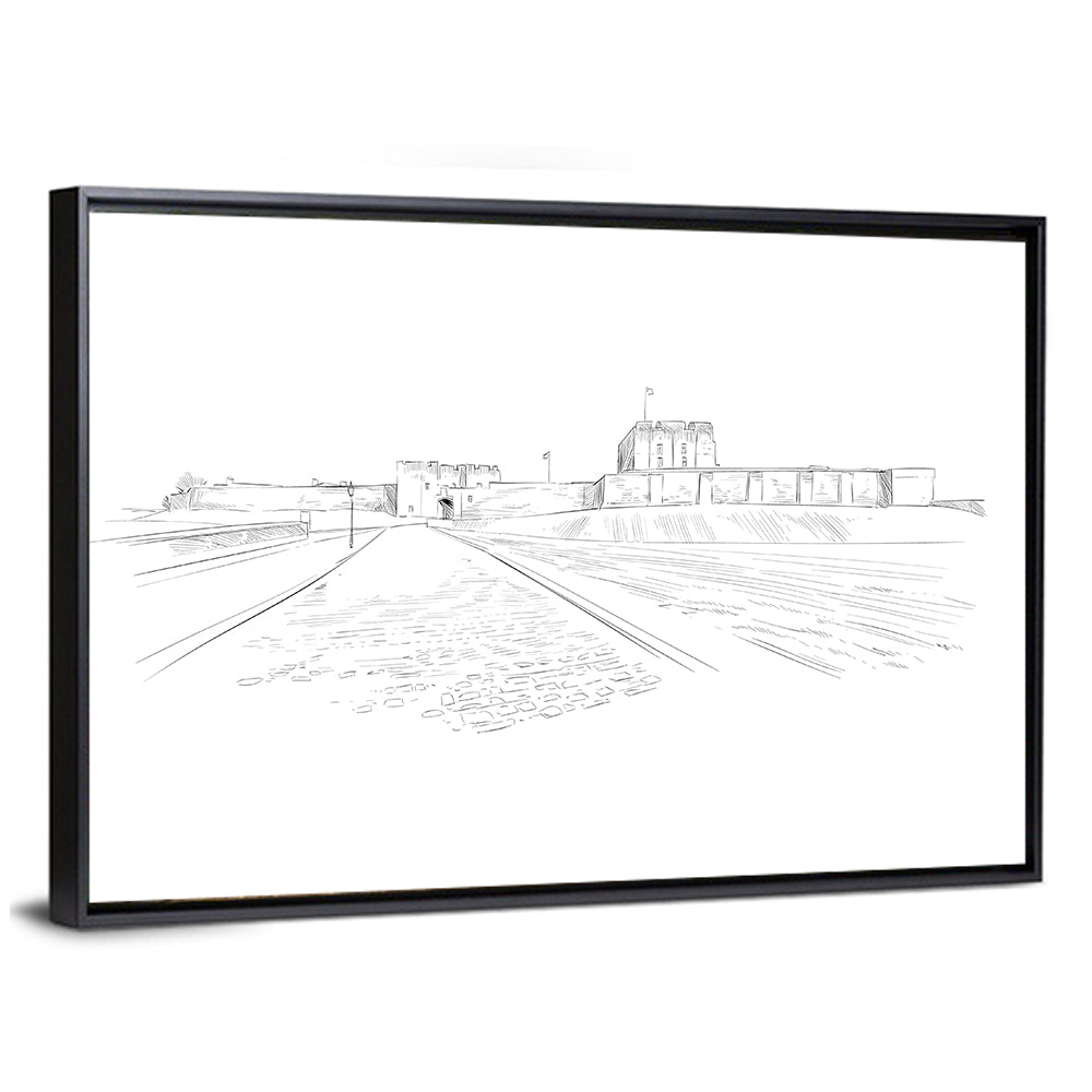 Carlisle Castle Sketch Wall Art