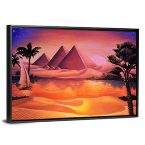 Ancient Egypt & Nile River Artwork Wall Art