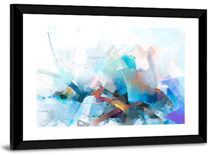 Colorful Brushstrokes Wall Art