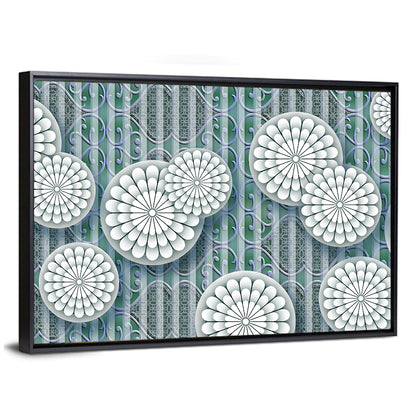 Wallpaper With Flowers Wall Art