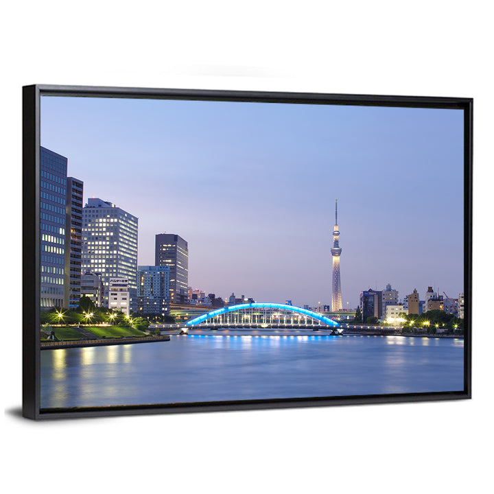 Tokyo Skyline at Dusk Wall Art