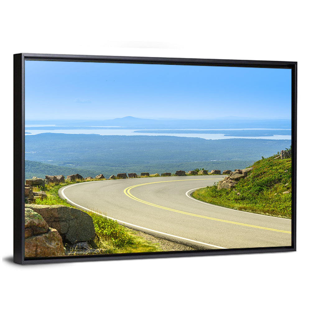 Cadillac Mountain Drive Wall Art