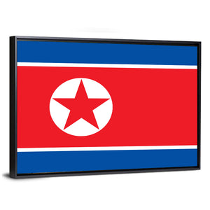 Flag Of North Korea Wall Art