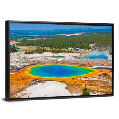 Grand Prismatic Spring Wall Art