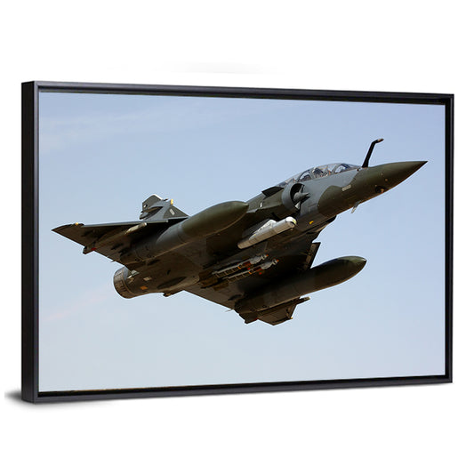 Mirage Fighter Jet Plane Wall Art