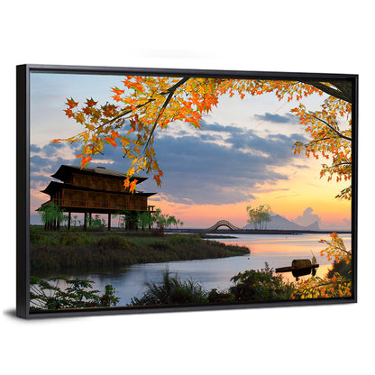 Scenic Chinese Lake Wall Art