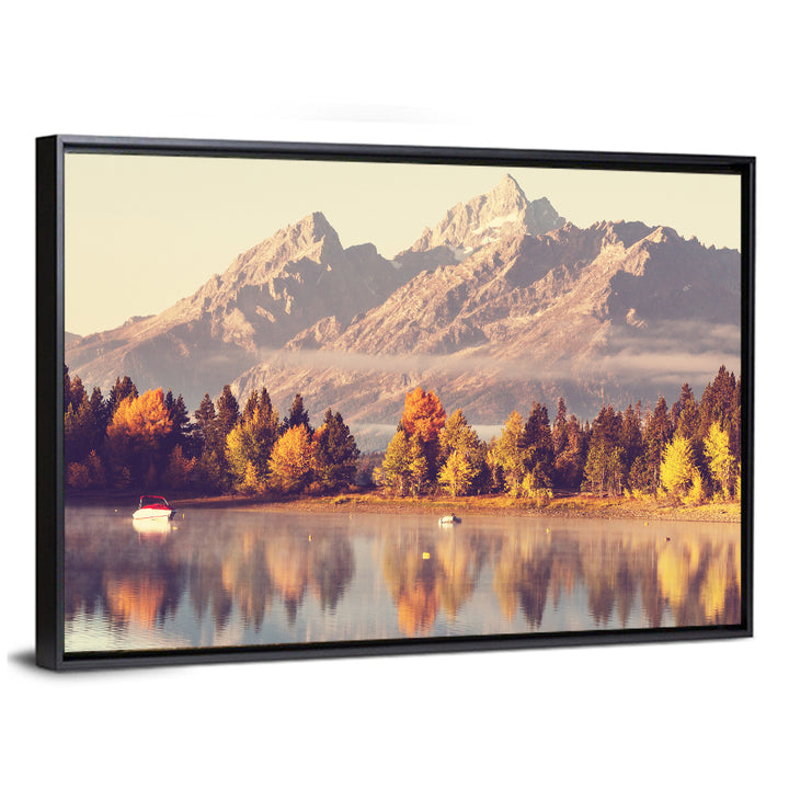 Autumn Morning at Grand Teton Wall Art