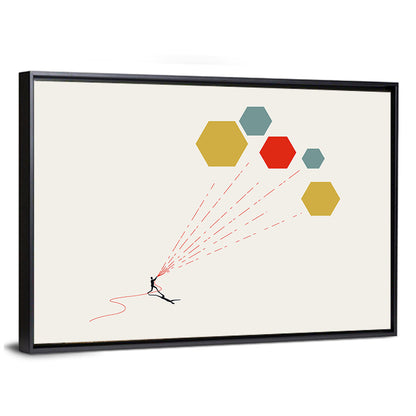 Big Data Analysis Concept Wall Art