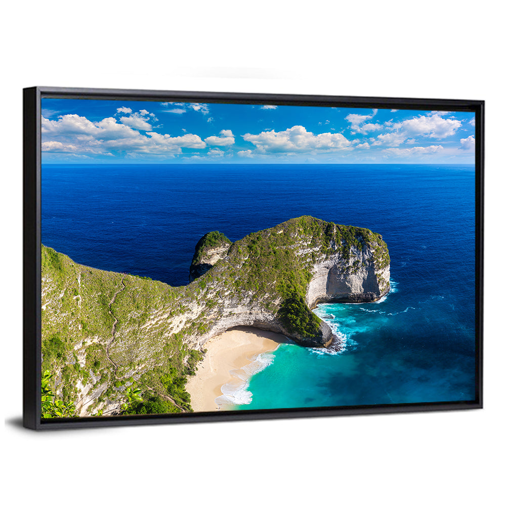 Kelingking Beach In Bali Indonesia Wall Art