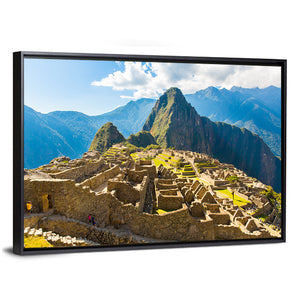 The Incan Ruins Machu Picchu Wall Art