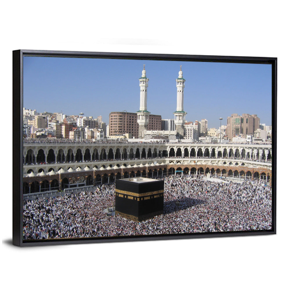 Kaaba at Masjid Al-haram Wall Art