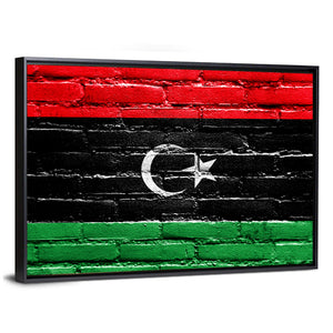 Flag Of Libya Wall Art