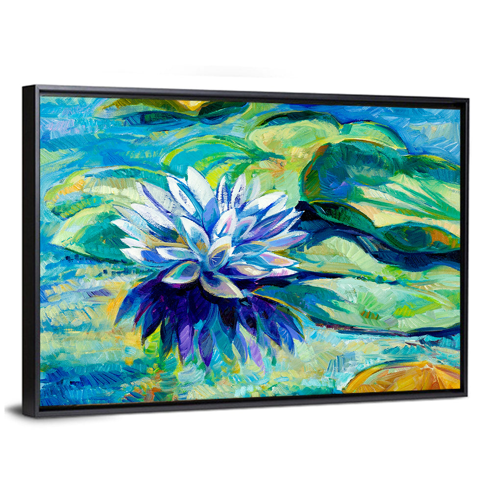 Impressionist Water Lily Study Wall Art