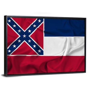 Flag Of Mississippi State Wall Art