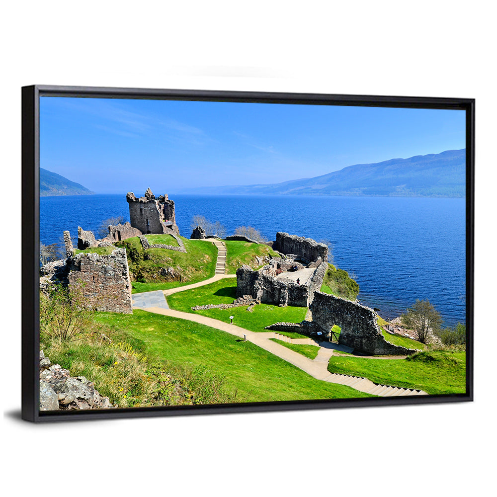 Ruins Of Urquhart Castle Scotland Wall Art