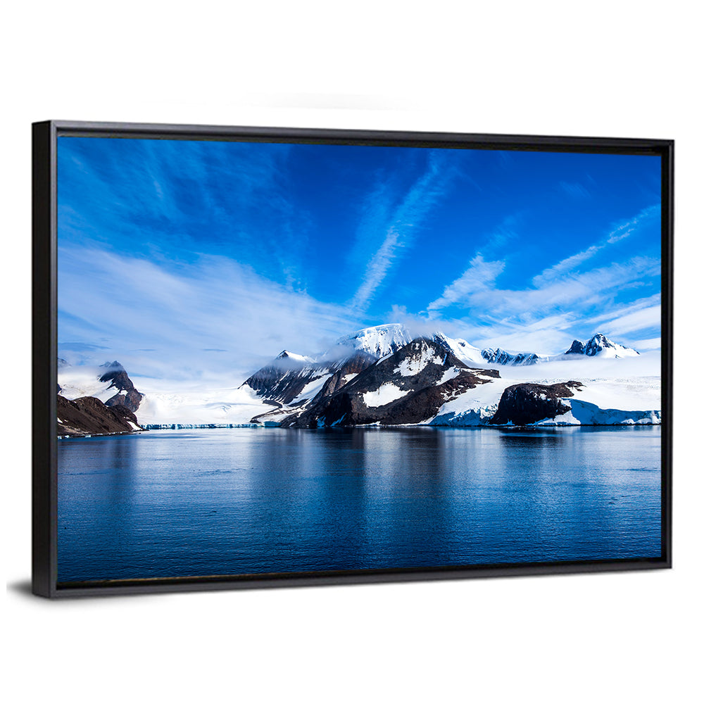Antarctic Glacier Reflection Wall Art