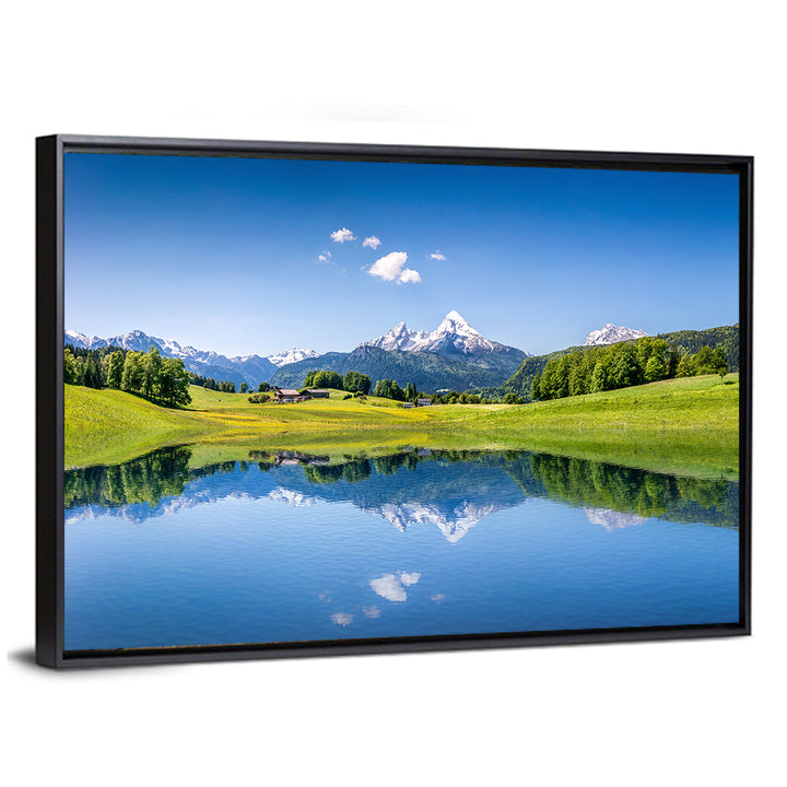 Watzmann Reflection, Berchtesgaden Wall Art