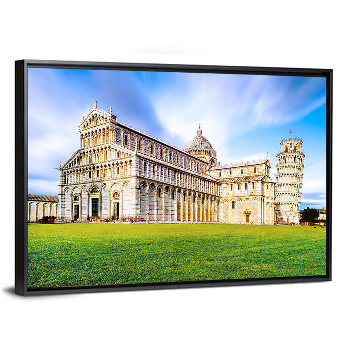 Piazza Dei Miracoli, Pisa Wall Art as a framed canvas