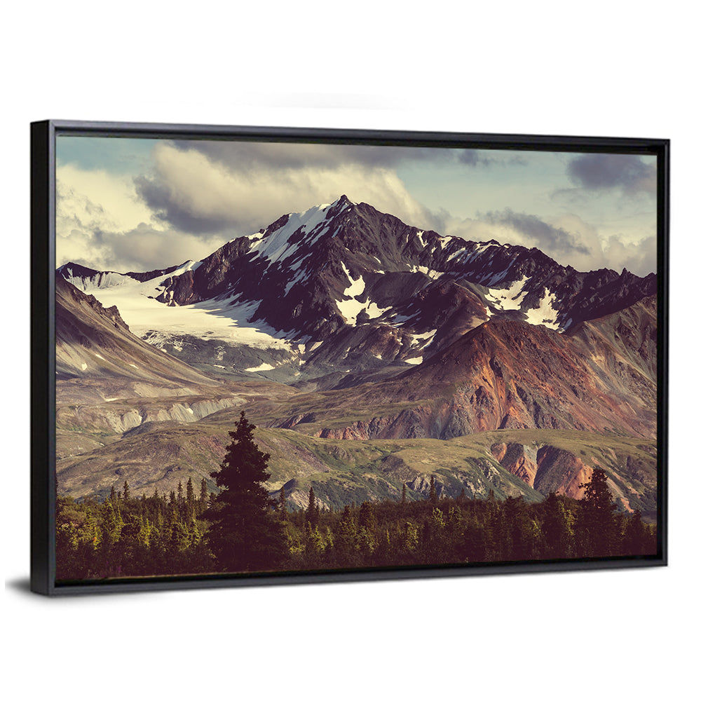 Denali Highway Mountain View Wall Art