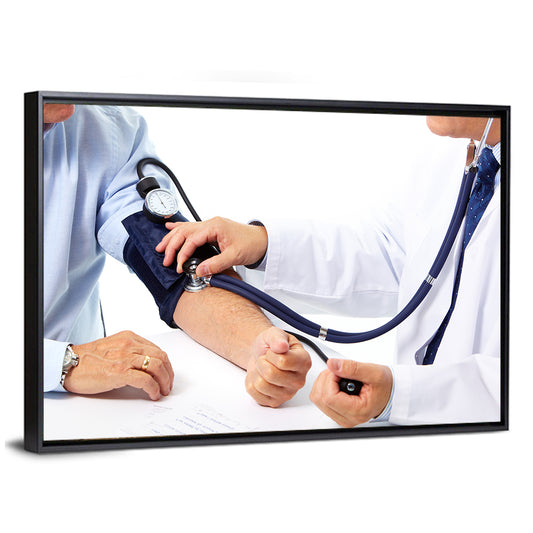 Measuring Blood Pressure Wall Art