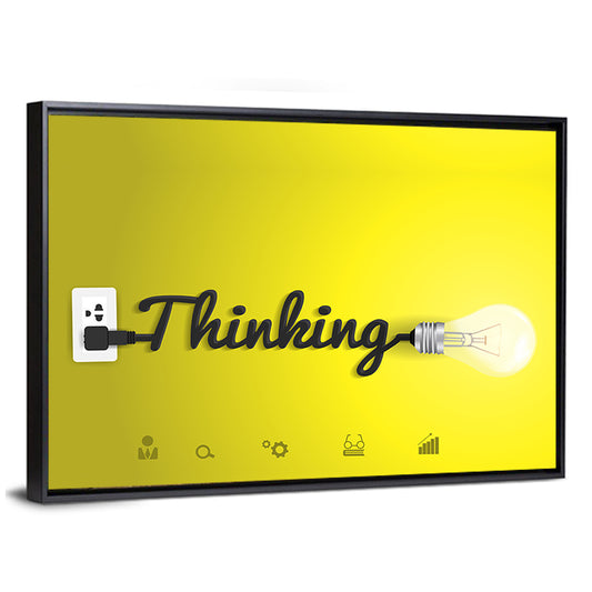 Thinking Concept Wall Art