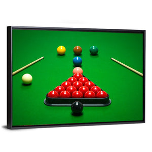 Snooker Balls Set Wall Art