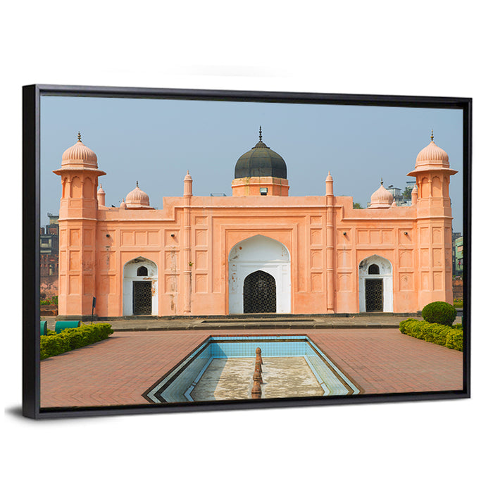 Lalbagh Fort Mosque, Dhaka Wall Art as a framed canvas