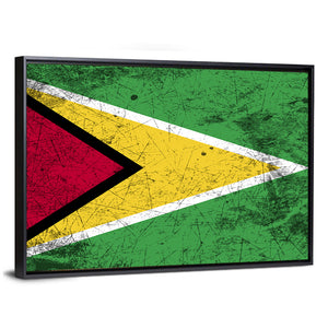 Flag Of Guyana Wall Art