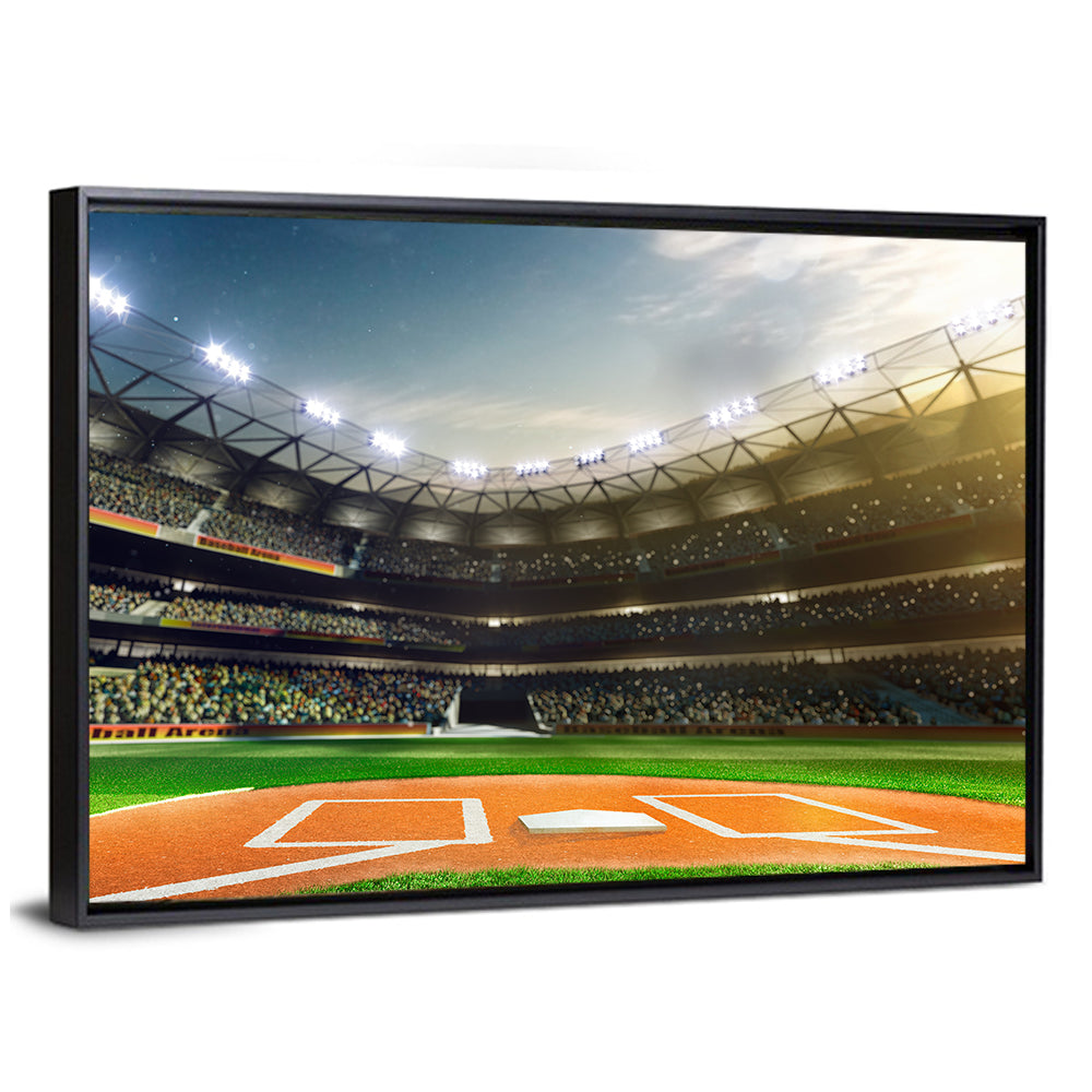 Home Plate at Grand Arena Wall Art