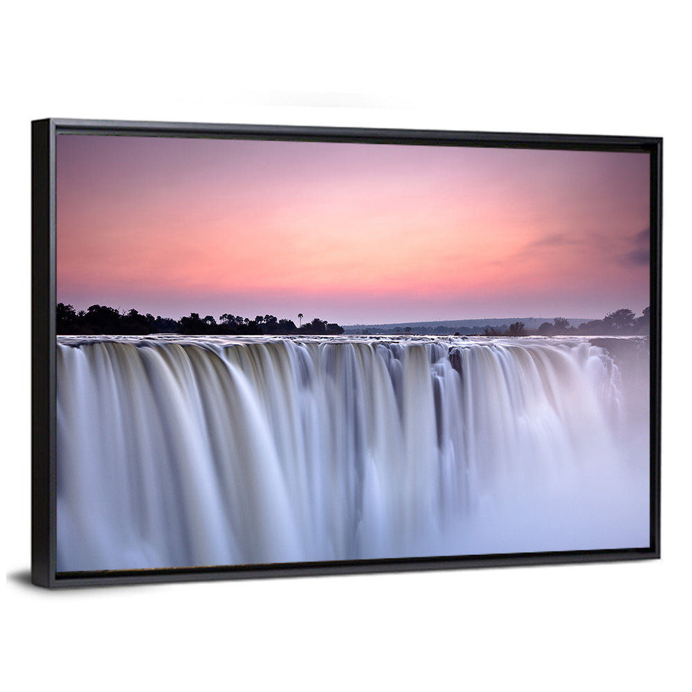Victoria Falls at Dusk Wall Art
