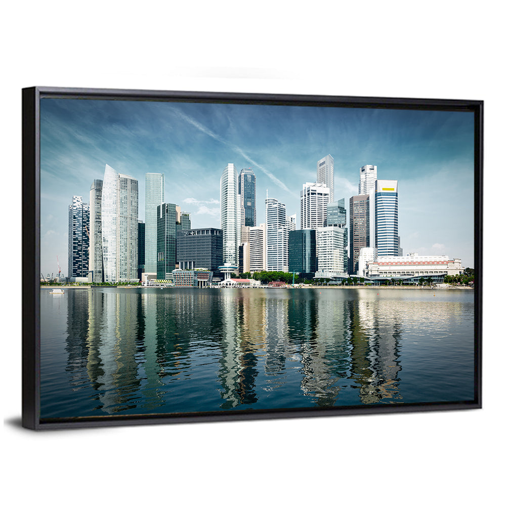Singapore Marina Bay Skyline Wall Art