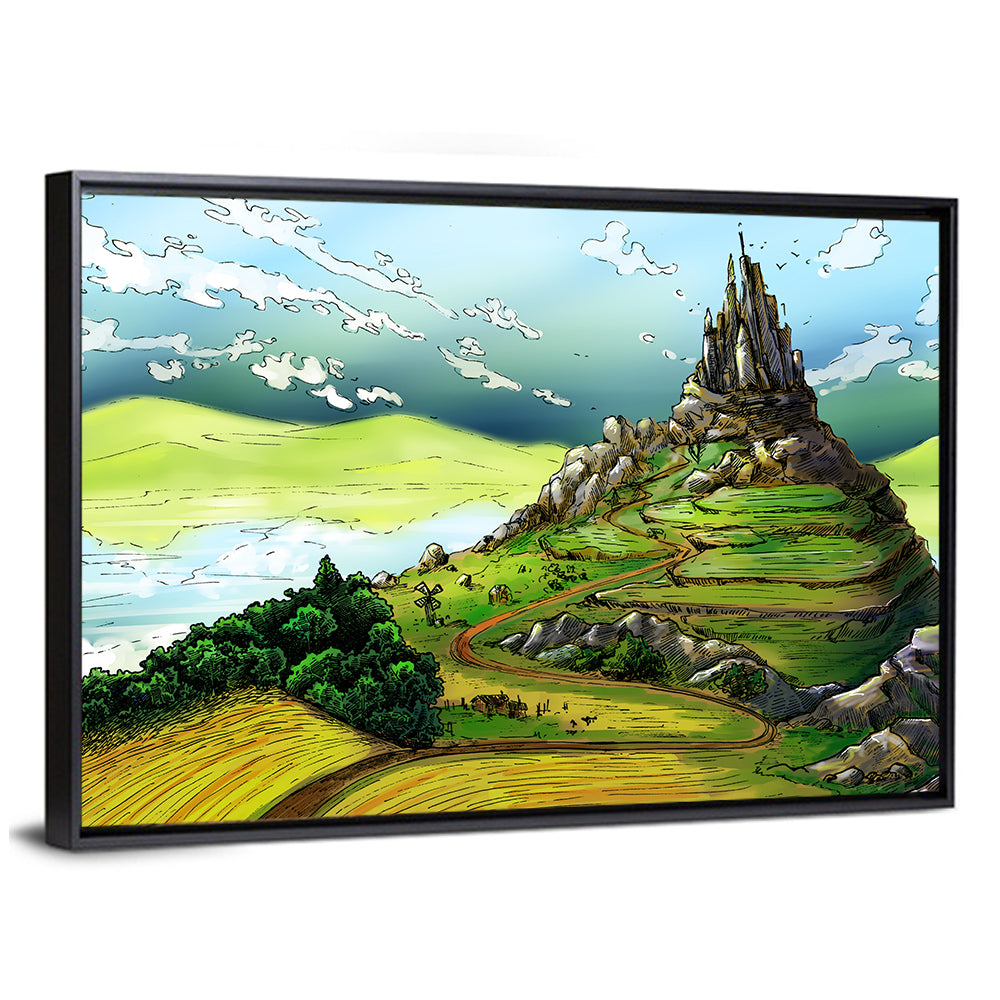 Fairy Castle Artwork Wall Art