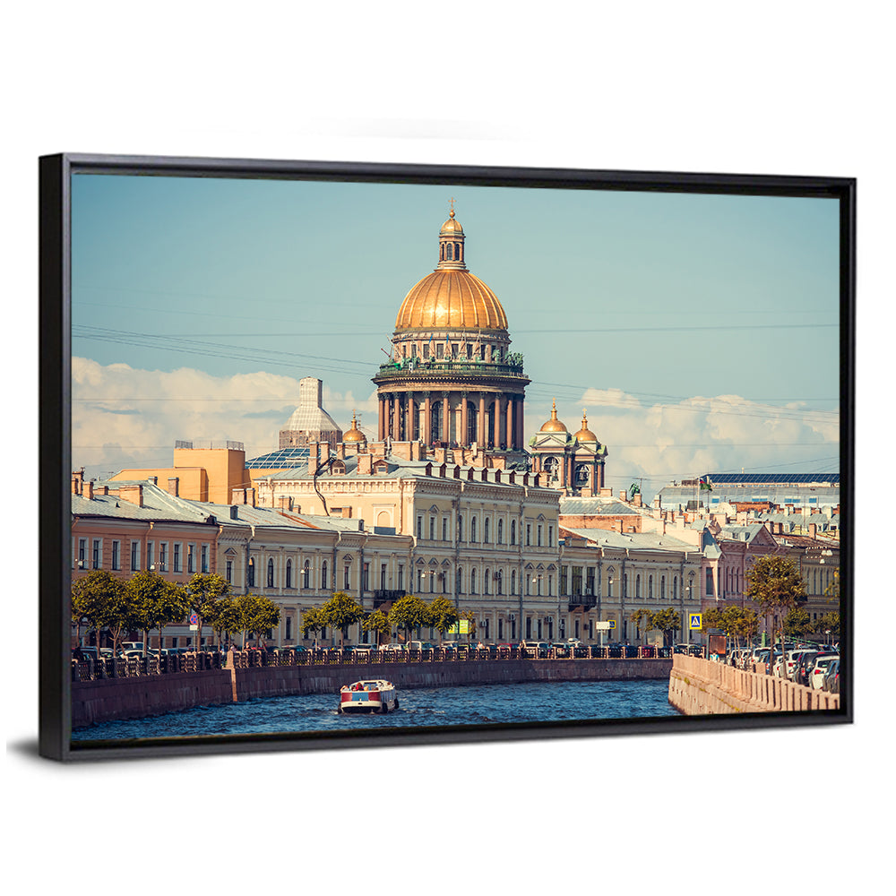 The Dome Of St Isaac's Cathedral Wall Art