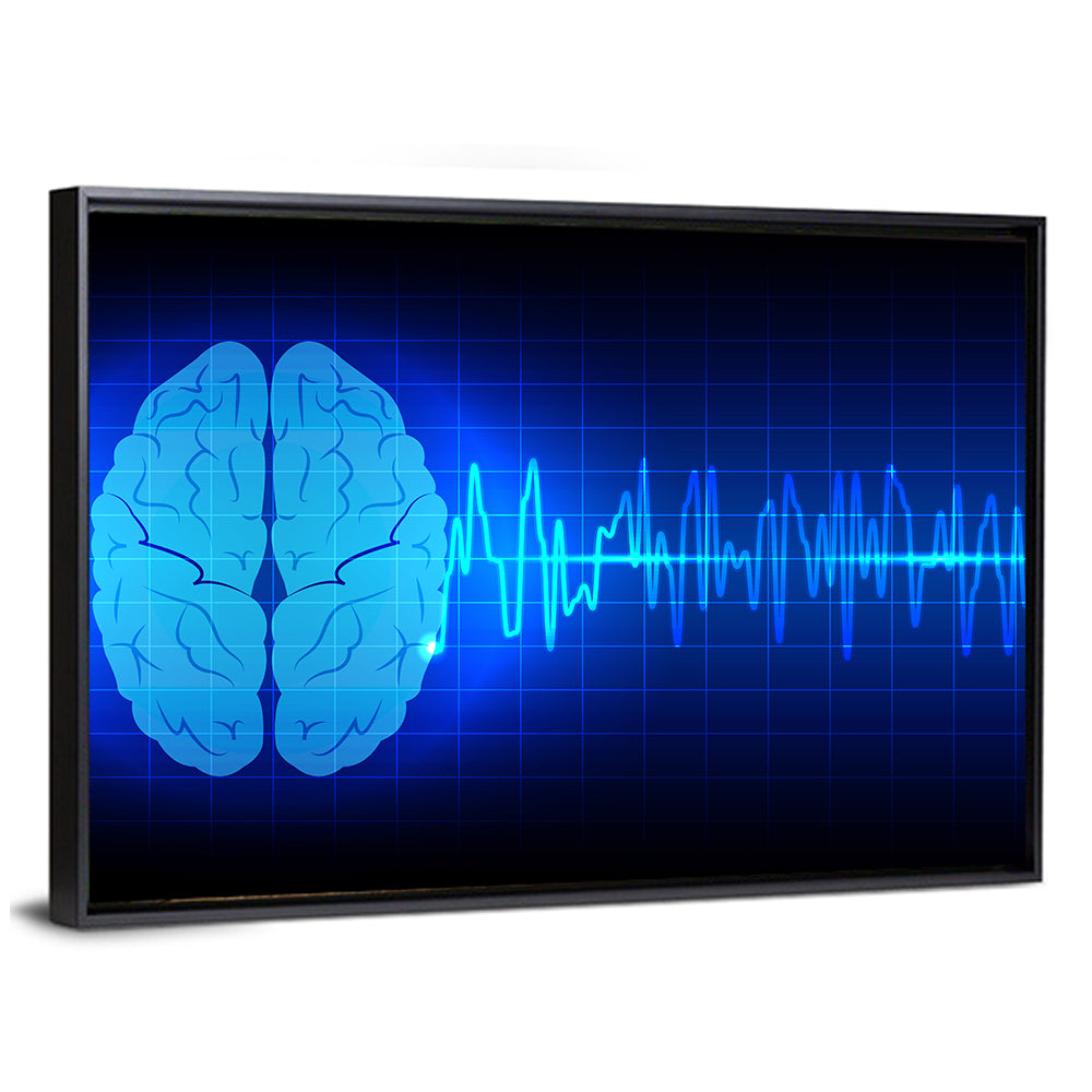 Brain Wave Abstract Wall Art