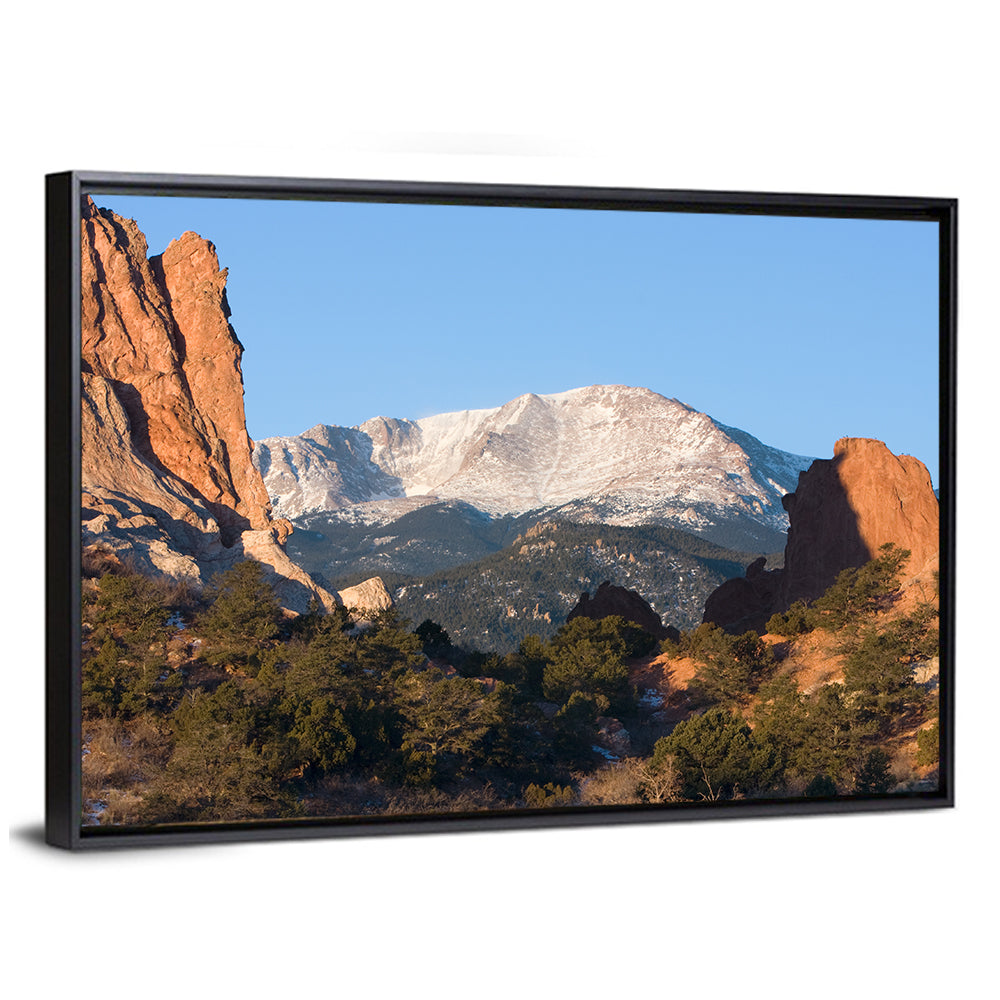 Pikes Peak Sunrise, Garden of the Gods Wall Art