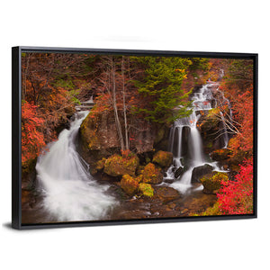 The Ryuzu Falls In Nikko Japan Wall Art